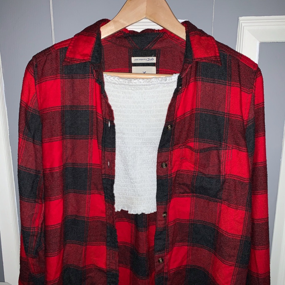 Boyfriend fit flannel❤️